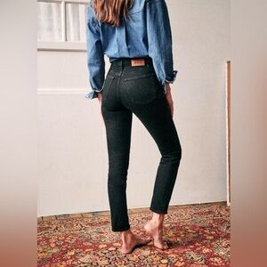 Sezane Le Brut Black Jeans sz 28 Tall NWT